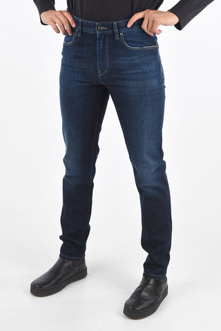 ZEGNA Z Regular Waist Straight Fit Jeans 17cm