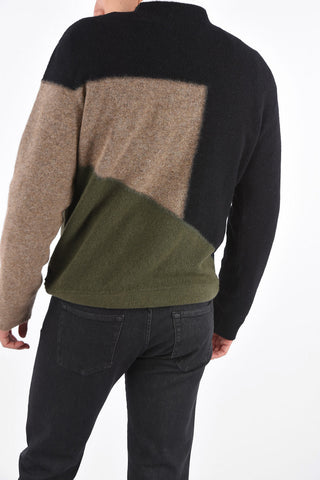 ZEGNA Z Color Block Crewneck Sweater