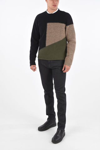 ZEGNA Z Color Block Crewneck Sweater