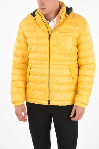 ZZEGNA Padded Removable Hood Jacket 