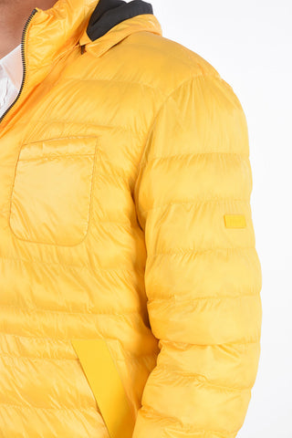 ZZEGNA Padded Removable Hood Jacket 