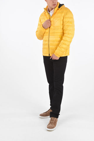ZZEGNA Padded Removable Hood Jacket 
