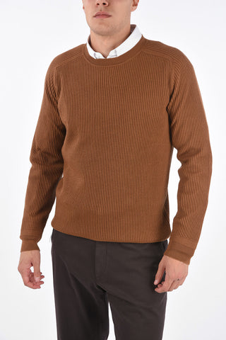 EZ LUXURY Silk and Wool Crewneck Sweater