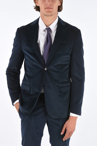Corduroy Flap Pocket Suit
