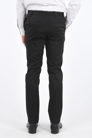 Stretch Cotton ACADAMY Pants with Belt Loops