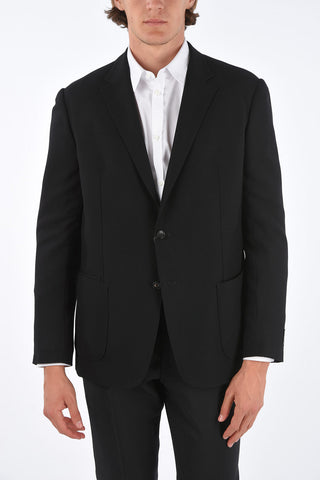 ZEGNA Z TECHMERINO Wool 2 Button Blazer