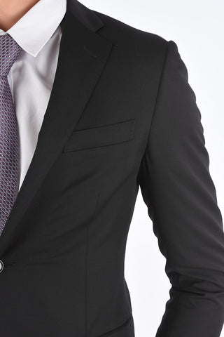 No Hem Pants Lined Suit