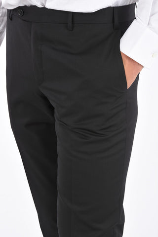 No Hem Pants Lined Suit