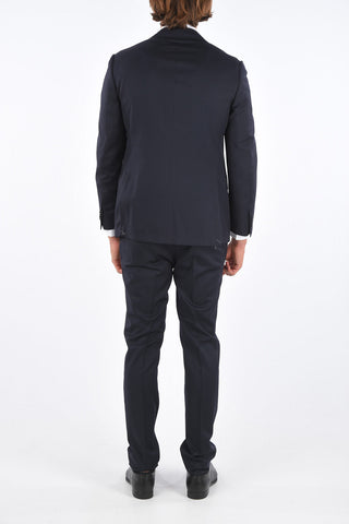 Virgin Wool No Hem Pants Suit