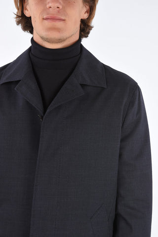 ZEGNA Z Impermeabile in Twill di Lana