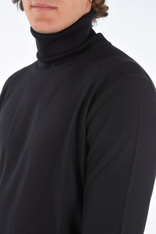 EZ LUXURY Silk Turtleneck Sweater