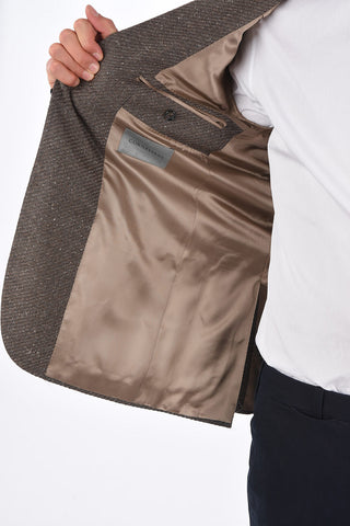 Blazer GATE in Lana Vergine Melange con Tasche a Toppa