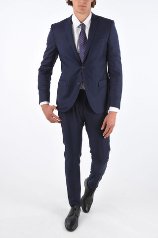 CC COLLECTION Flap Pocket RESET Pinstriped Suit