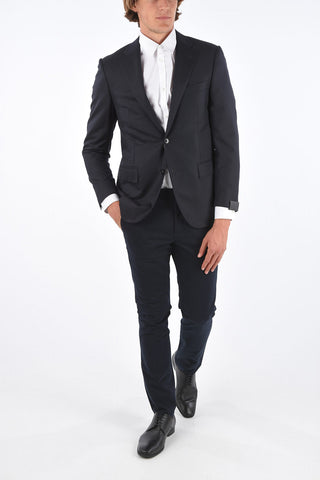 Virgin Wool Classic Lapel Blazer LEADER