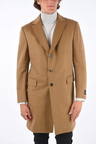 ZEGNA Z Wool and Cashmere 3 Button Coat