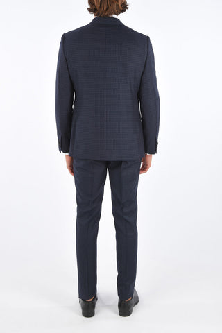 ZEGNA Z Ginham 2 Button Suit