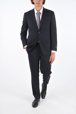 SUPER120’S Virgin Wool Notch Lapel Suit