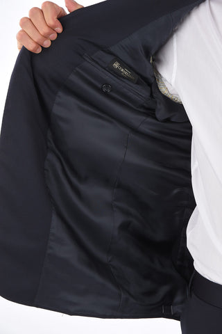 SUPER120’S Virgin Wool Notch Lapel Suit