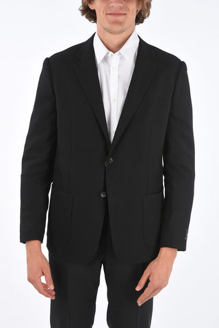 ZEGNA Z TECHMERINO Wool 2 Button Blazer