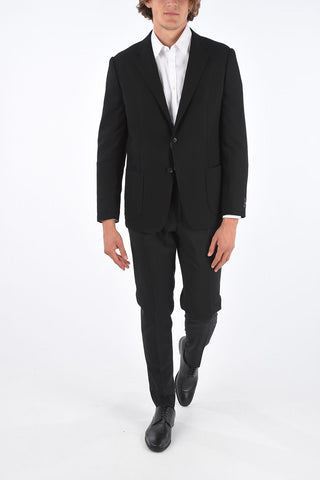 ZEGNA Z TECHMERINO Wool 2 Button Blazer
