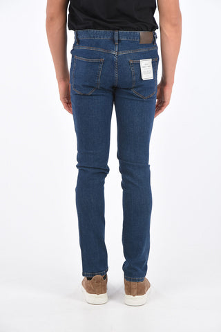 ZZEGNA 5 Pocket Slim Fit Jeans 18 Cm