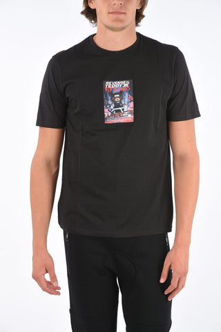 T-Shirt Slim Fit NINJA BEARS in Cotone e Modal