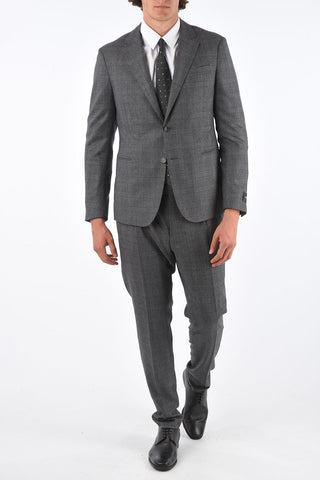 ZZEGNA Lined Notch Lapel Blazer