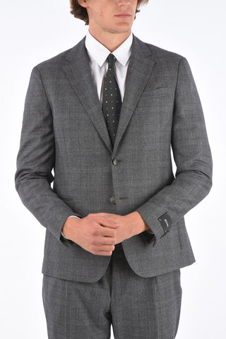 ZZEGNA Lined Notch Lapel Blazer