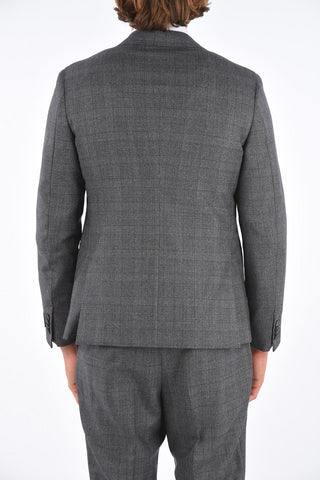 ZZEGNA Lined Notch Lapel Blazer