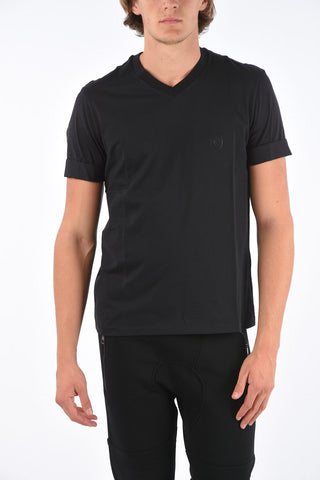 Logo Embroidered Slim Fit T-Shirt