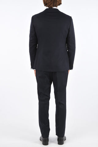 ZZEGNA Flap Pocket Notch Lapel Suit