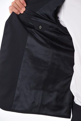 ZZEGNA Flap Pocket Notch Lapel Suit