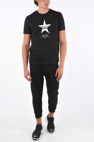 SPORT STAR Printed Slim Fit Crew-Neck T-Shirt
