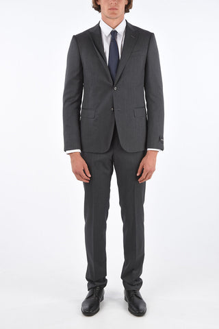 ZZEGNA Lined Double Vent Suit