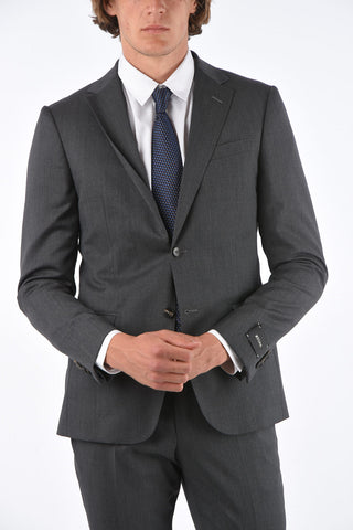 ZZEGNA Lined Double Vent Suit