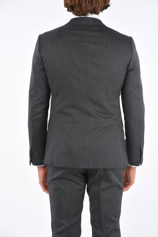 ZZEGNA Lined Double Vent Suit