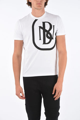 Maxi Logo Printed Slim Fit T-Shirt