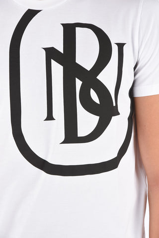 Maxi Logo Printed Slim Fit T-Shirt
