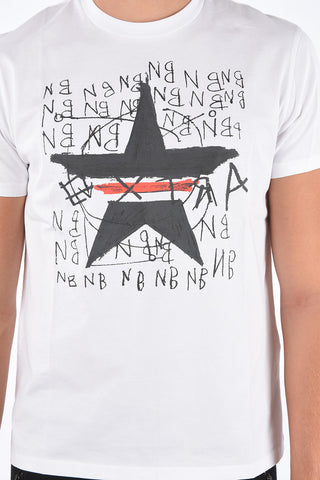 SPORT STAR Cotton Maxi Printed Slim Fit T-Shirt