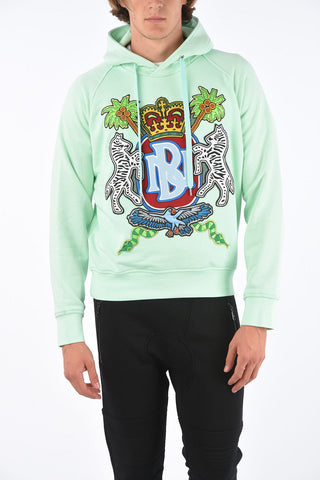 Embroidered Easy Fit Hoodie