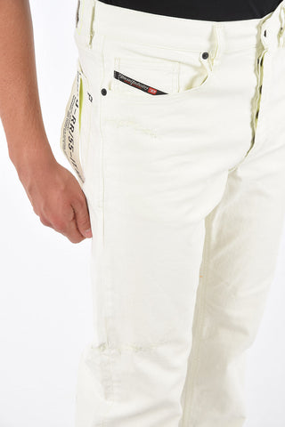 Straight Fit Jeans D-MACS with Fluo Details 21cm