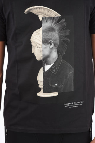 PUNK MYTHOLOGY Slim Fit MOHAWK WARRIOR T-Shirt