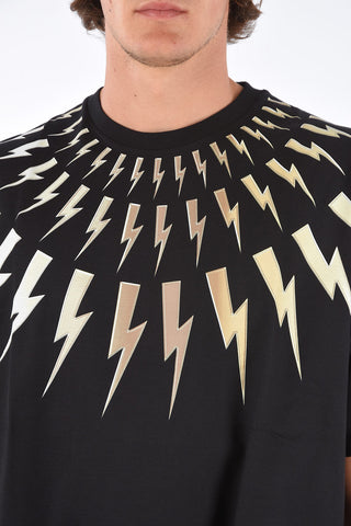 Easy Fit FAIRISLE THUNDERBOLT Crew-Neck T-Shirt