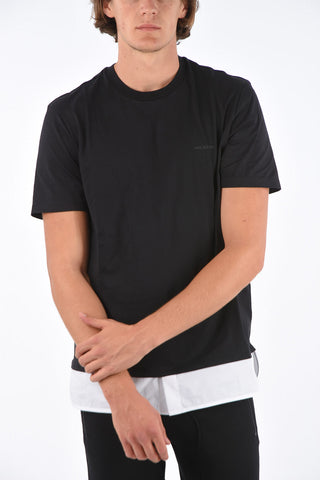 Contrast Hem Loose Fit T-Shirt