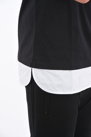 Contrast Hem Loose Fit T-Shirt