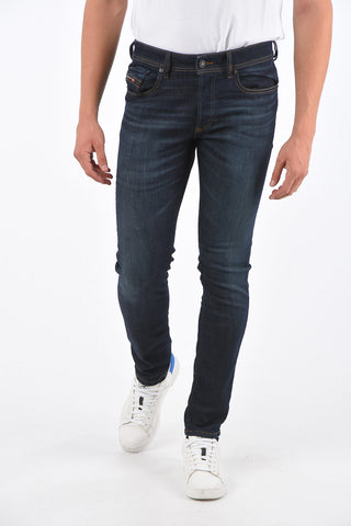 Dark Wash SLEENKER-X Skinny Fit Jeans 16cm