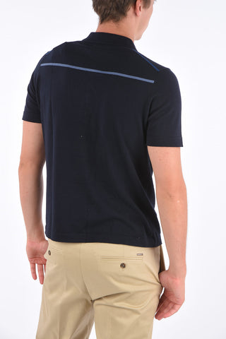 Knitted PAPIRO Polo Collar T-Shirt