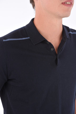 Knitted PAPIRO Polo Collar T-Shirt