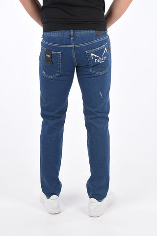 Stretch Denim DIABOLIC Jeans 16 cm