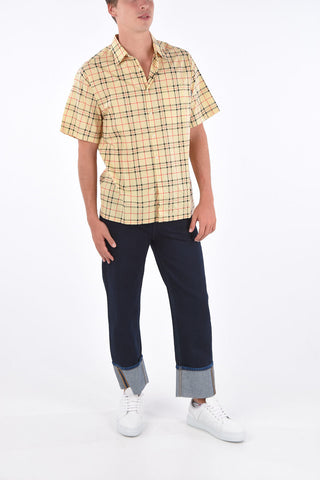 Checked Short Sleeve Shirt